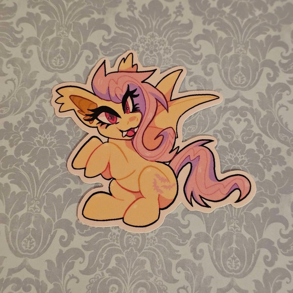 Flutterbat / waterproof sticker / mlp / my little pony/ vinyl sticker