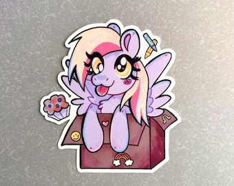 Derpy Hooves / waterdichte sticker / mlp / my little pony / vinylsticker