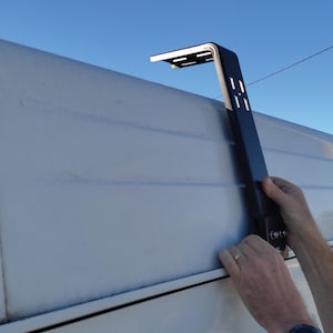 Gutter Mount Rack Bracket for Ford Mercedes Sprinter High Roof