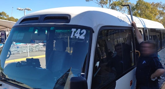 Toyota coaster roof online rack for sale