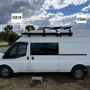 Pack of 2x Gutter Mount Accesory OZ19 Brackets Ozroofracks