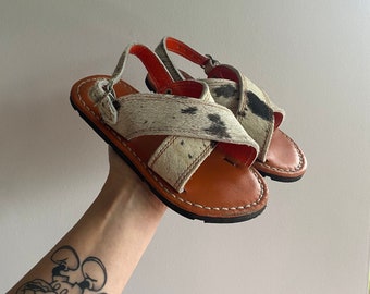 Cowhide Sandals (Kids)
