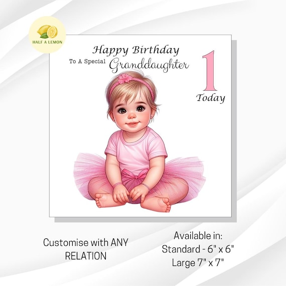 White Cotton Cards Geburtstagskarte 'To A Beautiful Daughter' – Handgefertigt, 22x22 Cm, Mit Roter Schleife