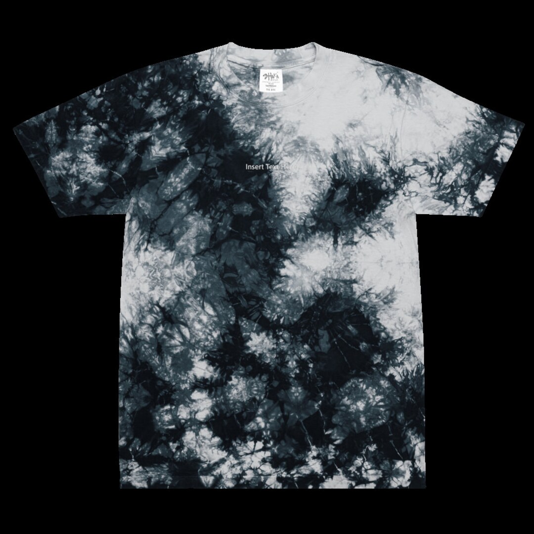 Customizable Oversized Tie-dye T-shirt (festival T-shirt) - Etsy