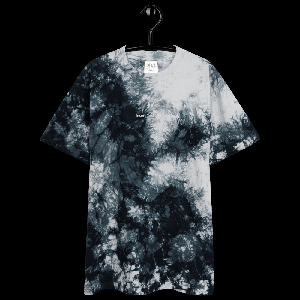 Customizable Oversized Tie-dye T-shirt (festival T-shirt) - Etsy