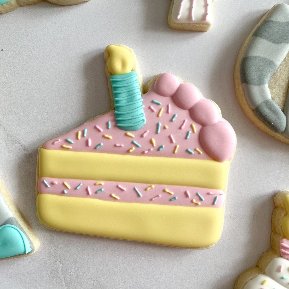 Birthday Cookie Cutters Cute Birthday Party Set of 6 Etsy