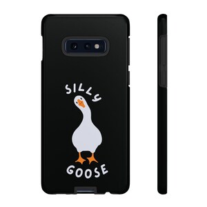 Silly Goose Tough Case, Duck Phone Case, Duck Lover Gift