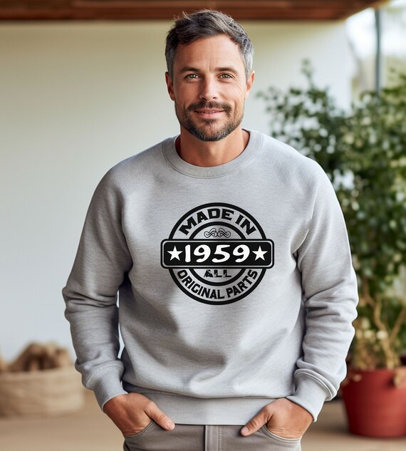 Retro 1959 Vintage Sweatshirt Etsy