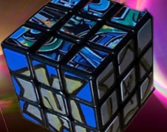 Rubik’s Cube Graffiti-inspired ‘Blockbuster.’