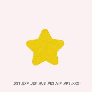 Mini Stern, Stickdatei, Astrologie, Stickdatei zum Basteln, 7 Größen (Digitaler Download)