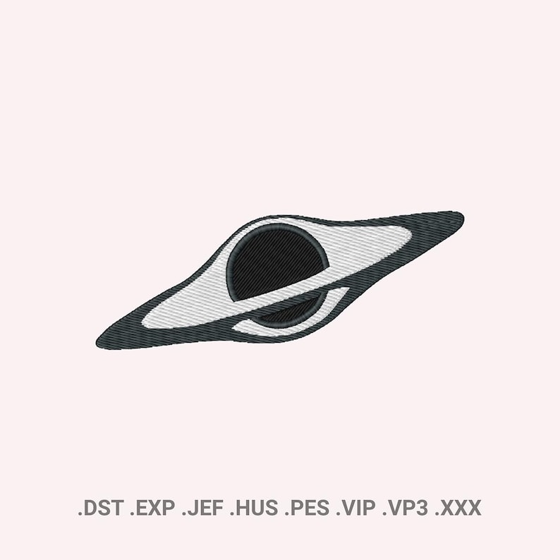 Black Hole Machine Embroidery Design: Space Embroidery, 4 Sizes ...