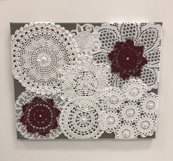 Vintage Doily Wall Art 16
