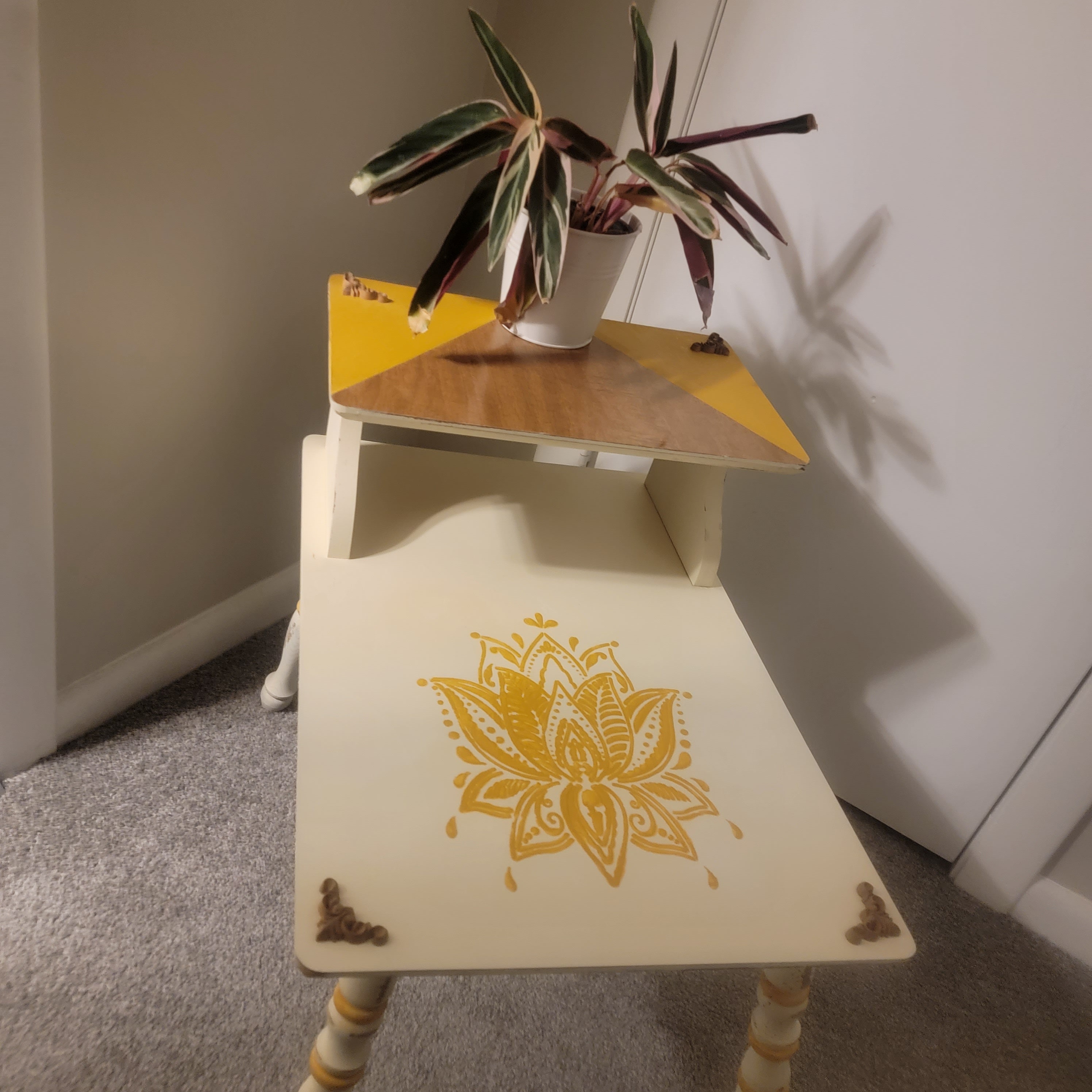 Refinished Small Table - Etsy