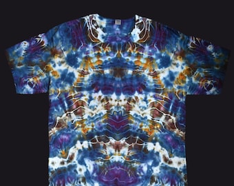 Mecha Spider Ice Dye - 2XL Gildan Ultra PFD Tie Dye Shirt