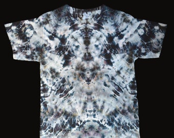 Ghostly Echo Ice Dye - L Gildan Ultra PFD Tie Dye Shirt