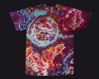 Geode Ice Dye - M Gildan Ultra PFD Tie Dye Shirt