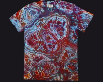 Geode Tie Dye Shirt - S Comfort Colors 6.1 oz. 100% Ringspun Cotton