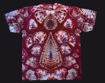 Crimson Path Tie Dye Shirt - XL Shaka Wear 6 oz. 100% Cotton Shirt