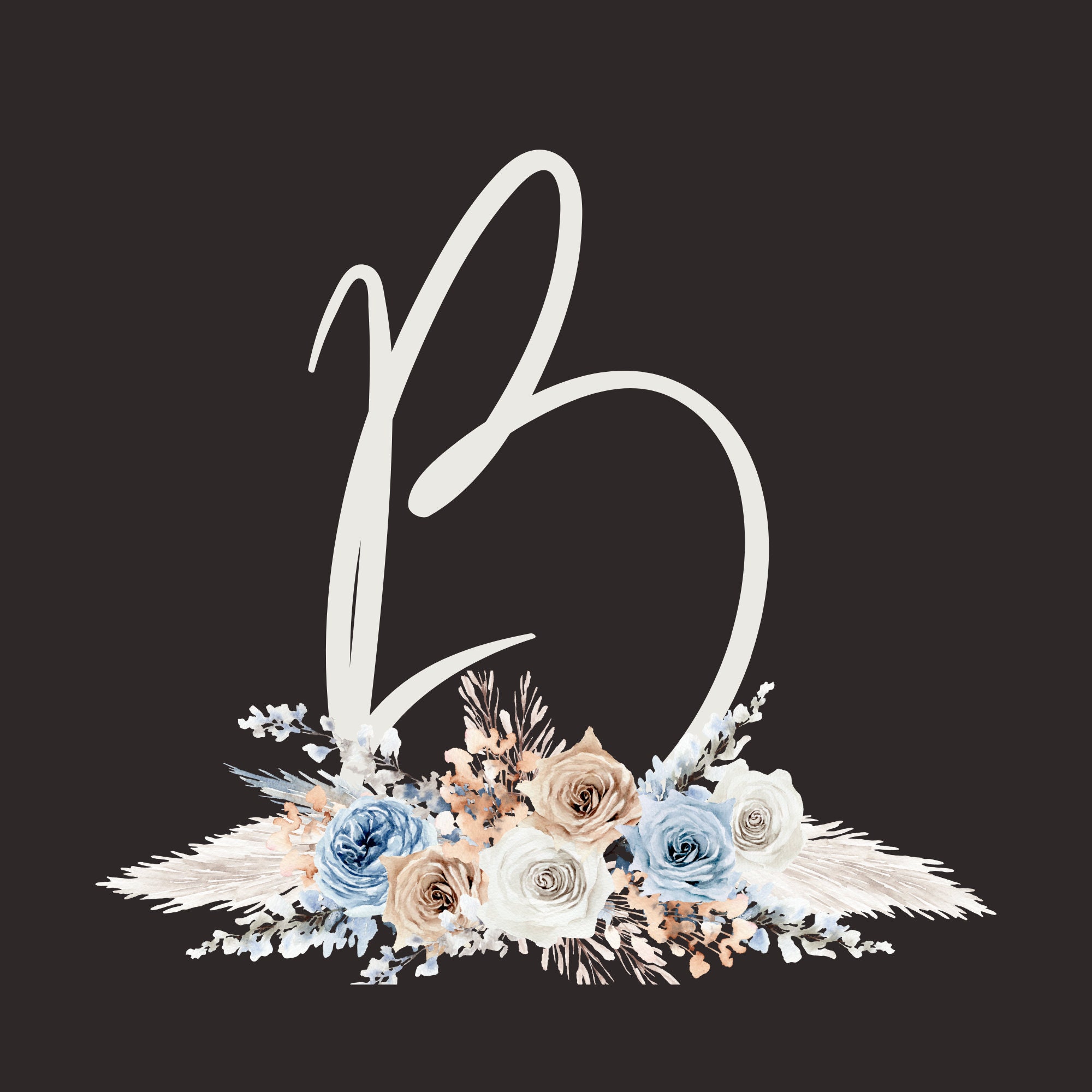 Set of 3 Custom Prints Boho Nursery Pink and Blue Nursery Etsy