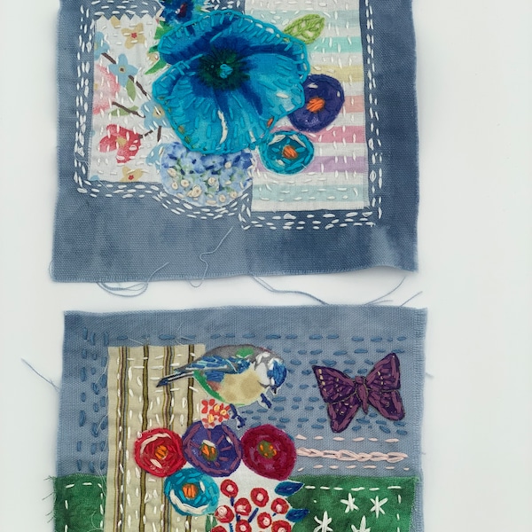 Hand Stitched Patch Etsy