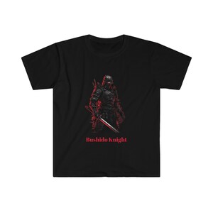 Bushido Knight, Samurai, Armor, Sword, T-shirt