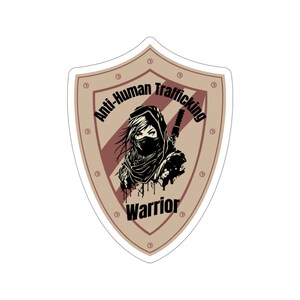 Anti Menschenhandel Krieger Sticker