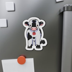 Magnet Holstein schwarz weiß Bauernhof Kuh