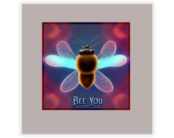 Bee You! Honey Bee Sticker for Students and Teachers