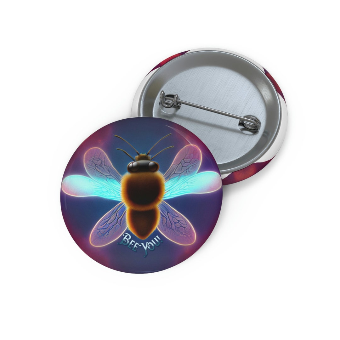 Bee You Honey Bee Iridescent Pin for Students and Teachers - Etsy