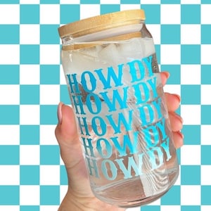 Howdy Glassware
