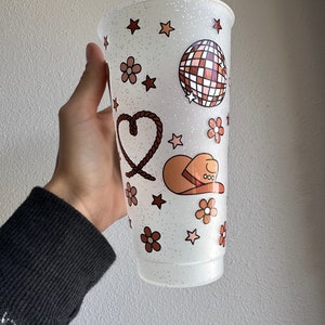 Cowgirl Plastic Tumbler