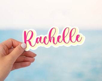 Water bottle stickers, personalized stickers, waterproof stickers, laptop stickers, water bottle stickers, custom sticker, custom name