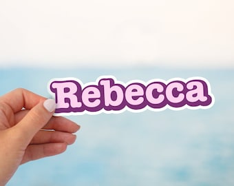 Laptop custom stickers, personalized stickers, waterproof stickers, laptop stickers, water bottle stickers, custom sticker, custom name