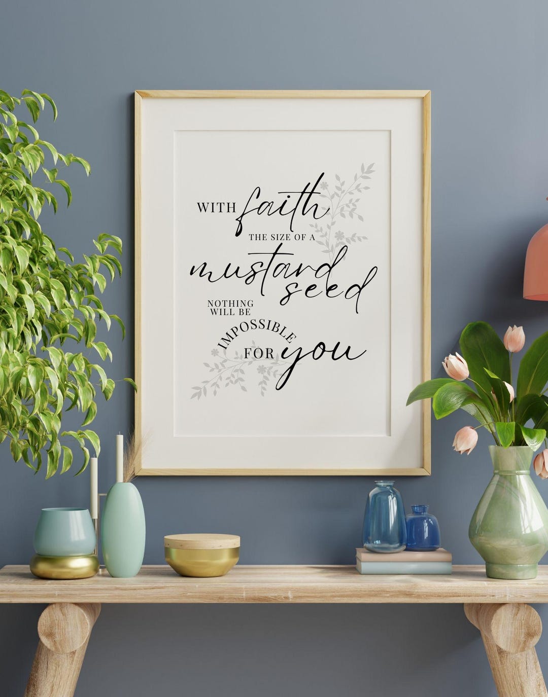 Faith of a Mustard Seed - Etsy