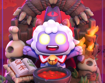Lamm Chibi / Lamm Kult / Fan Art / Lamm