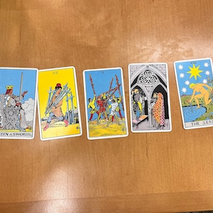 General 7 card spread tarot reading