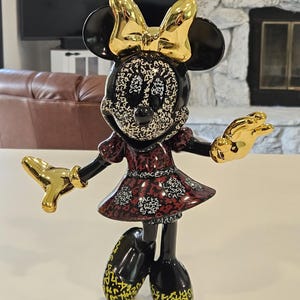 Minnie Resin Pop Art Statue, Statue, Home Decor, Art, Gift, Figurine, Art