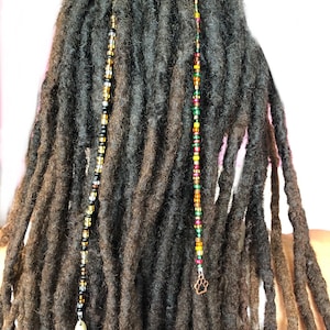 1 Haarringkralen sieraden/kettingen, locsieraden, dreadlocksieraden, gevlochten ringen, haarringen, haaraccessoires, haarkralen, haarsieraden