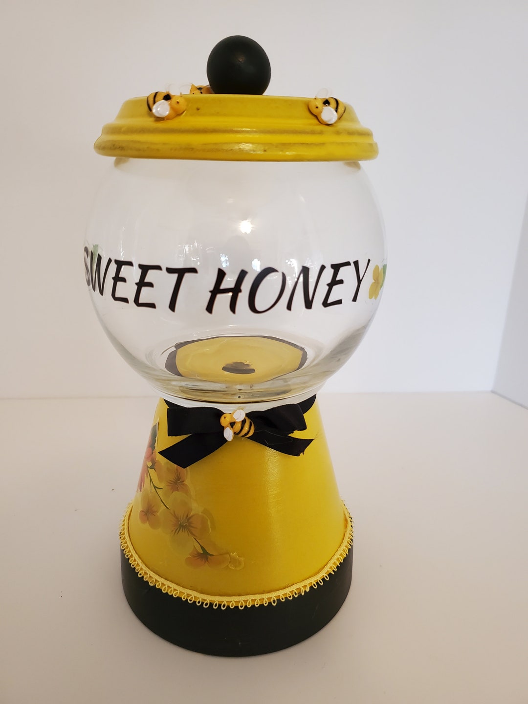 Sweet Honey Candy Dish Bumblebee Candy Dish Bee Candy Dish Etsy