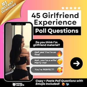 OnlyFans Girlfriend Experience Polls | OnlyFans Scripts for OnlyFans GFE | OnlyFans PPV Message and OnlyFans Content Ideas