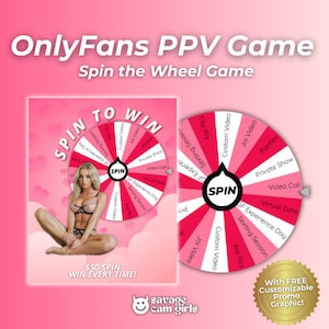 OnlyFans Game OnlyFans Tip Game OnlyFans Promo Customizable Template