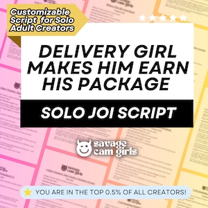 Femdom JOI Script for OnlyFans Creators | Dominatrix Roleplay Solo Jerk Off Instruction Video