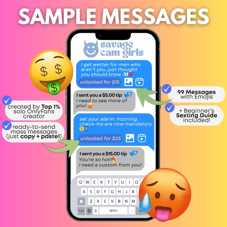 Only Fans Chatter Script Onlyfans Message Scripts for Femdom | Mass Message Examples for ...