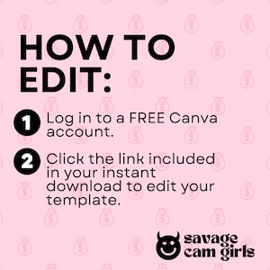 Onlyfans Banner Header for Onlyfans Bio Customizable Template to Get