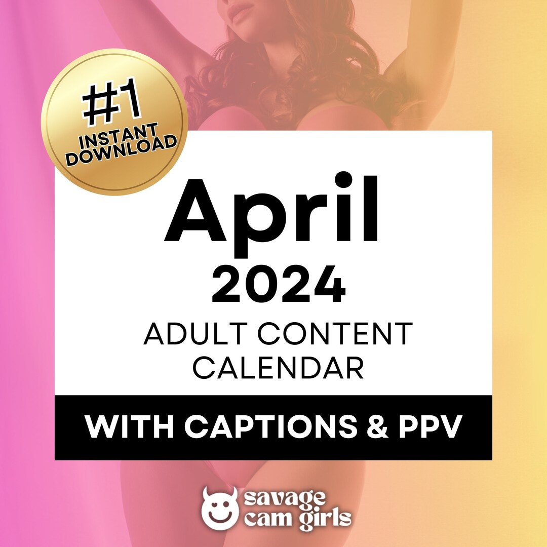 Onlyfans Content Calendar With Captions & PPV Ideas for Onlyfans Solo
