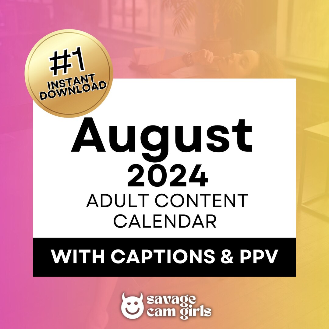 Onlyfans Content Calendar With Captions & PPV Ideas for Onlyfans Solo