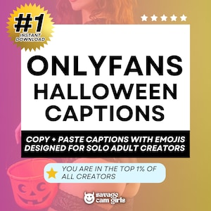 OnlyFans Halloween Caption Ideas | OnlyFans Roleplay Conversation Starters | OnlyFans Promo Fansly Reddit Twitter