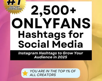 2500+ OnlyFans Instagram-hashtags voor OnlyFans-promotie | OnlyFans-marketing | OnlyFans Reddit Fansly | OnlyFans-sjabloon | OnlyFans-promotie