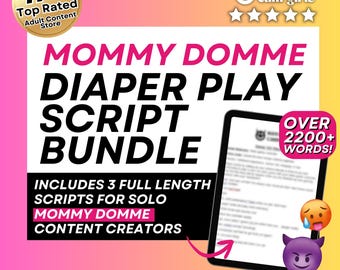 Mommy Domme Drehbücher für Femdom |MDLB Rollenspiel für OnlyFans & Fansly Macher