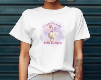 Funny Goose Sublimation PNG, Sassy Watercolor Clipart (Digital Download)